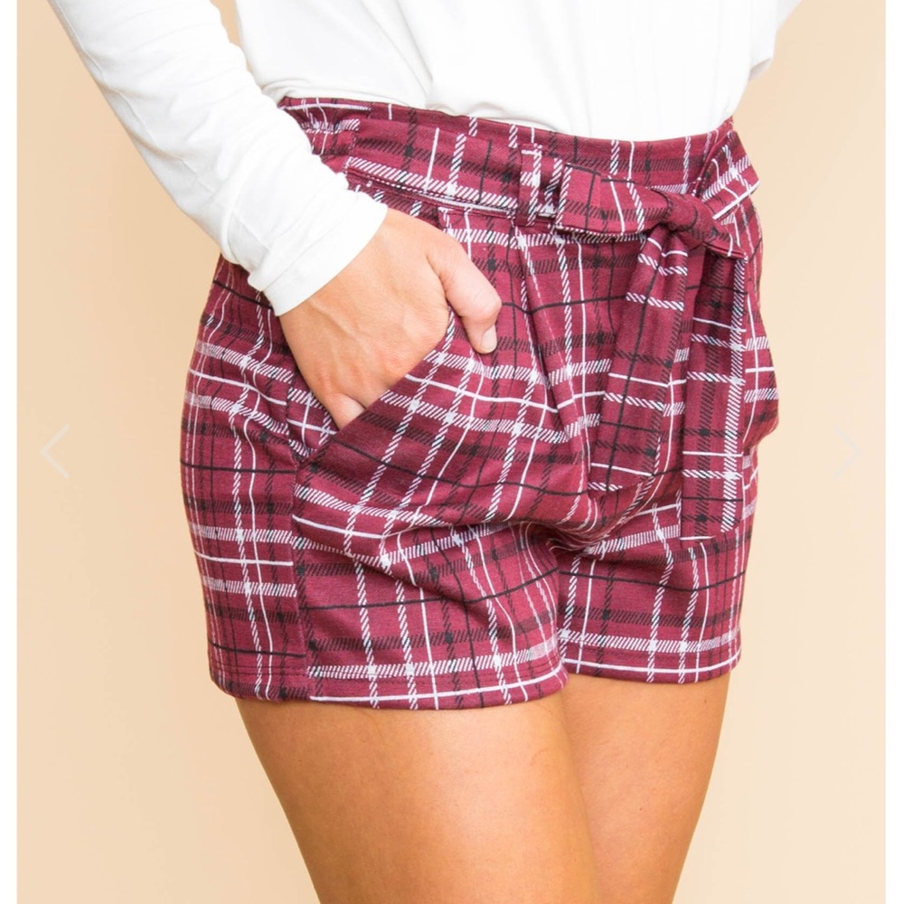 Plaid Shorts - Picture 2 of 4